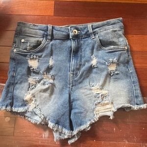 Kendall and Kylie jean shorts